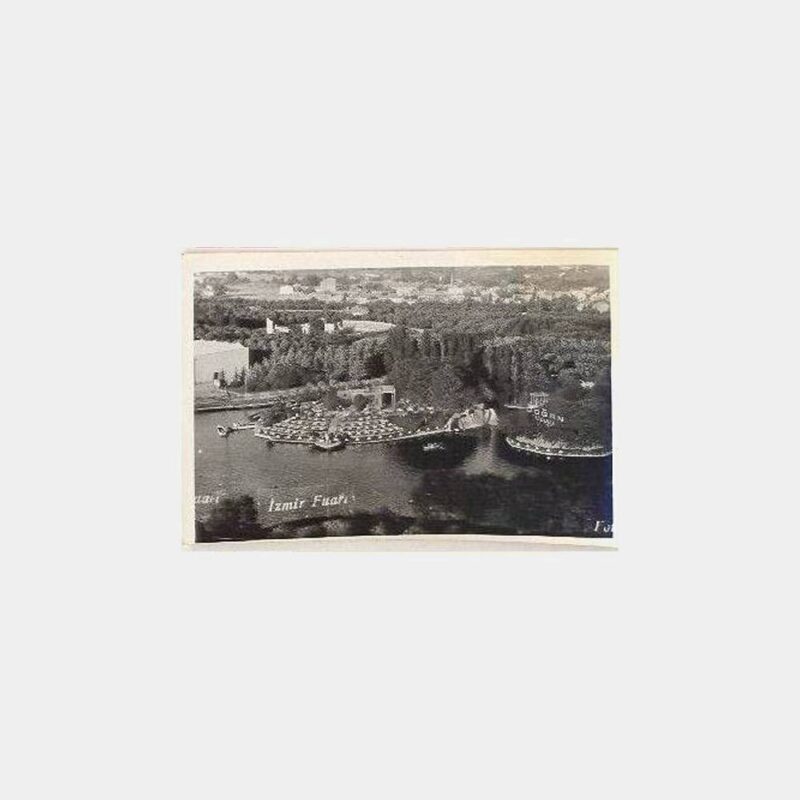 İzmir Fuarı Havadan Görünüş Küçük Ebat Fotoğraf