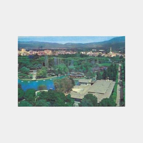 İzmir Fuarı Kültürpark Gazino Kartpostal