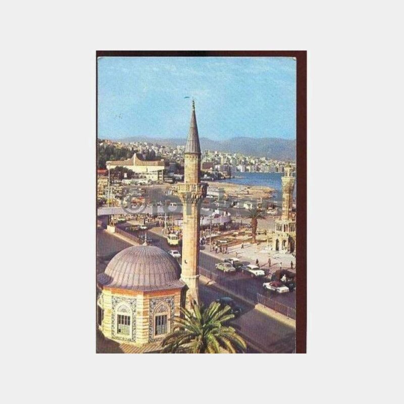 İzmir Konak Meydanı İlginç Kartpostal