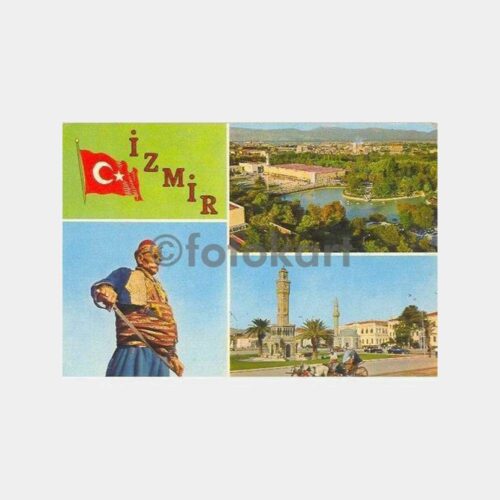 İzmir 3 Görünüş (Efe) Kartpostal