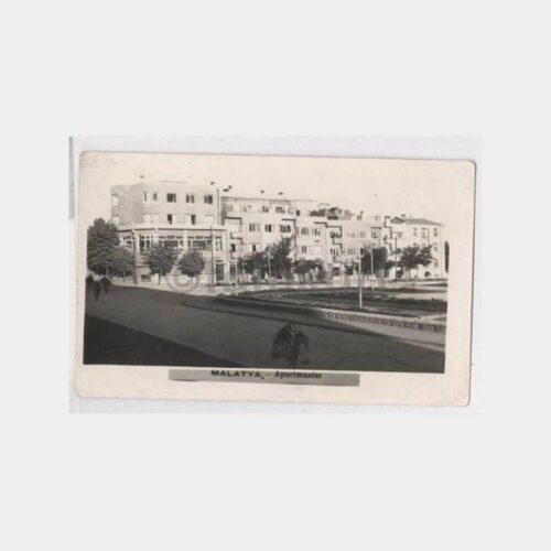 1950 Malatya Apartmanlar Görünüş Fotokart