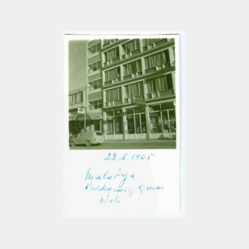 1965 Malatya Çınar Oteli Görünüş Fotoğraf