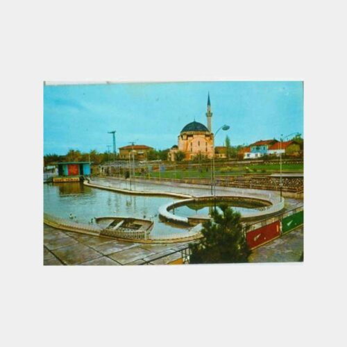 1970 Malatya Park Görünüş Kartpostal