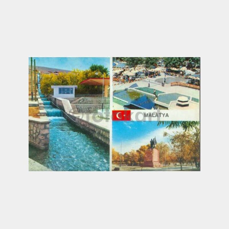 1975 Malatya 3 Görünüş Kartpostal