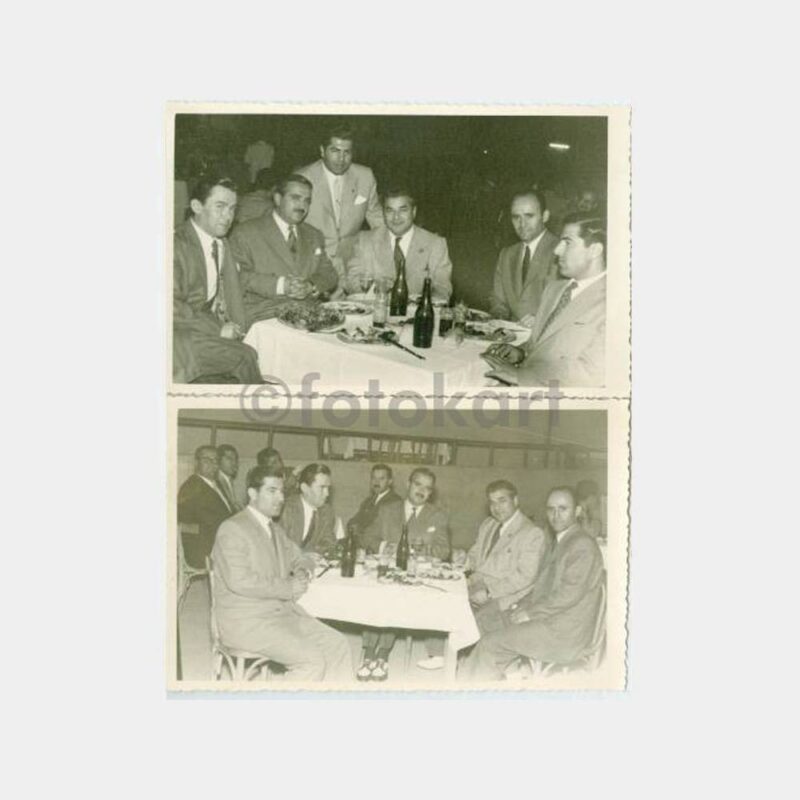 1956 Malatya Şeker Fabrikası Grup Yemek Fotoğraf