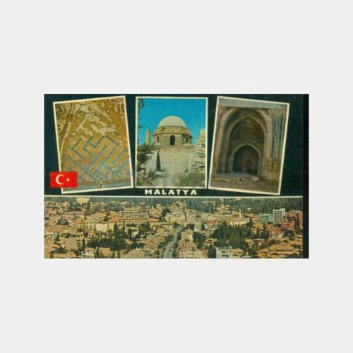 1974 Malatya 4 Görünüş Kartpostal