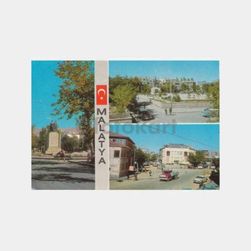 1975 Malatya 3 Değişik Görünüş Kartpostal