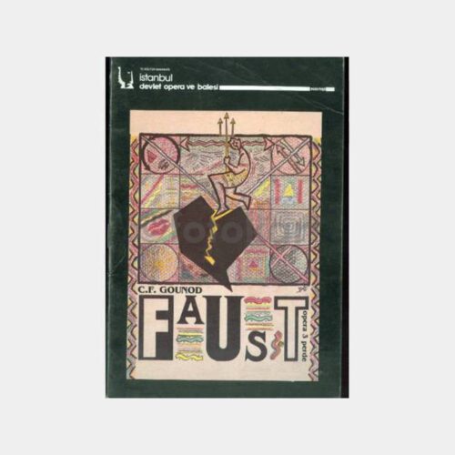 1992 Faust İstanbul Opera ve Balesi Oyun Programı