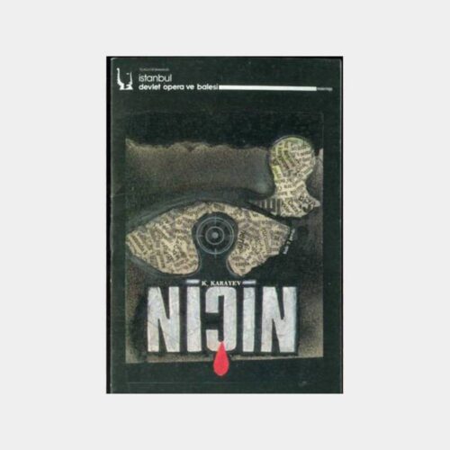 1989 Niçin İstanbul Opera ve Balesi Oyun Programı