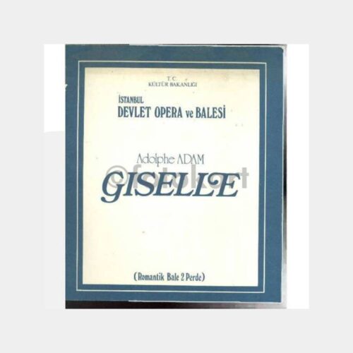 1979 Giselle İstanbul Opera ve Balesi Oyun Programı
