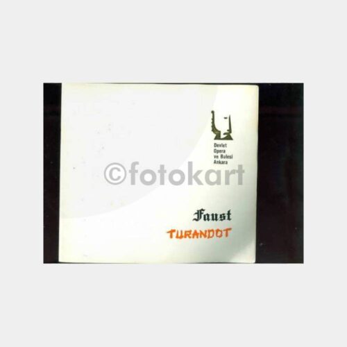 1970 Turantod Devlet Opera ve Balesi Oyun Programı