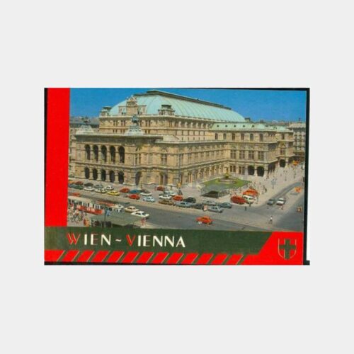 1992 Viyana Opera Binası Kartpostal