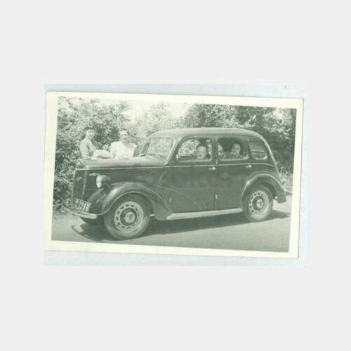 1940 İstanbul Plakalı Eski Otomobil Fotoğraf