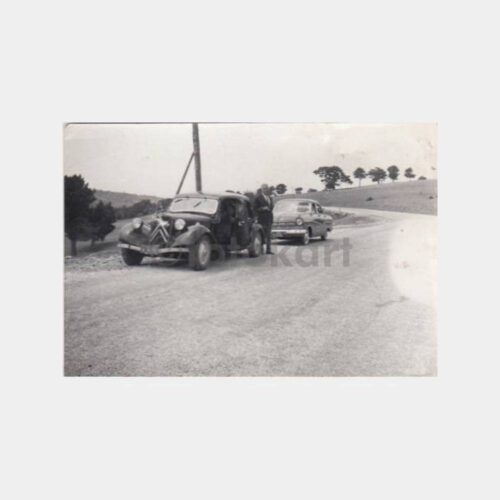 1950 İstanbul Eski Otomobil Konulu Fotoğraf