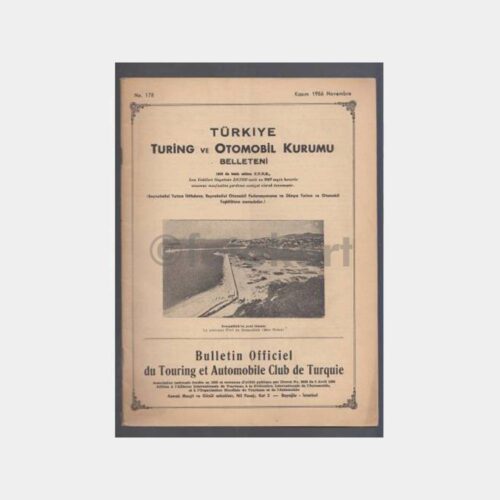 1956 Turing Otomobil Kurumu Belleteni (Zonguldak) Kasım Sayısı