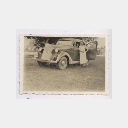 1930 Eski Otomobil Konulu Fotoğraf