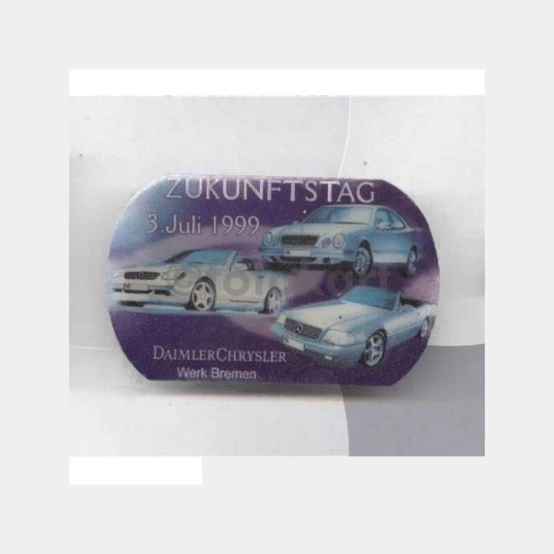 1999 Mercedes Otomobil Fuarı Konulu Rozet