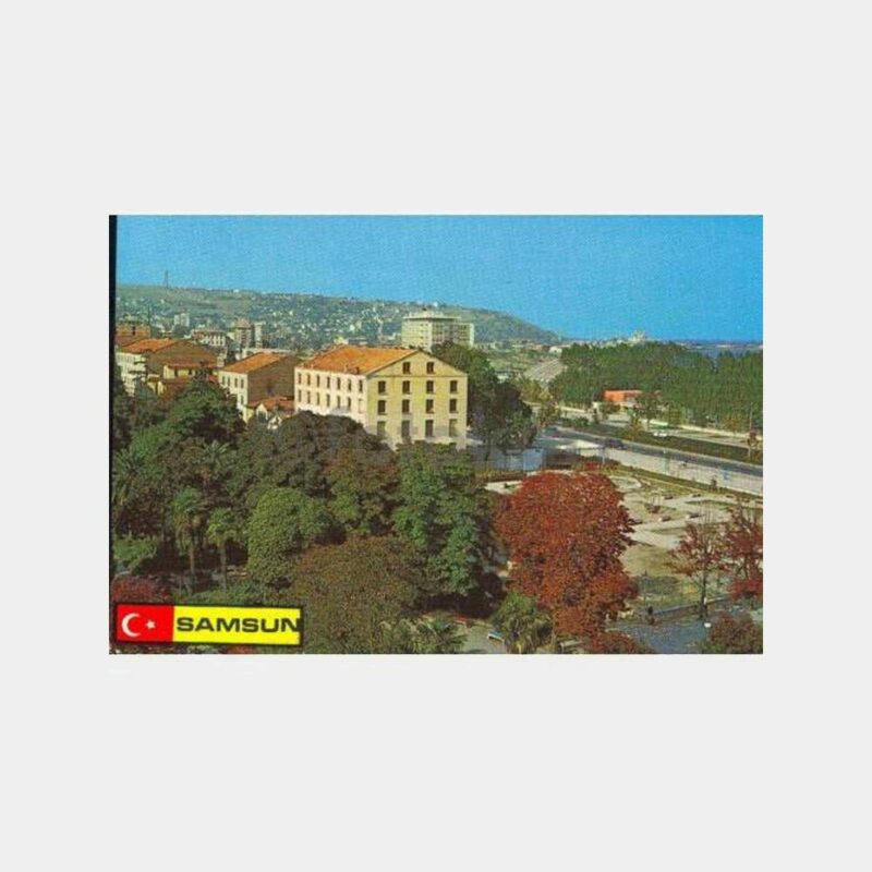1973 Samsun Genel Görünüş Kartpostal