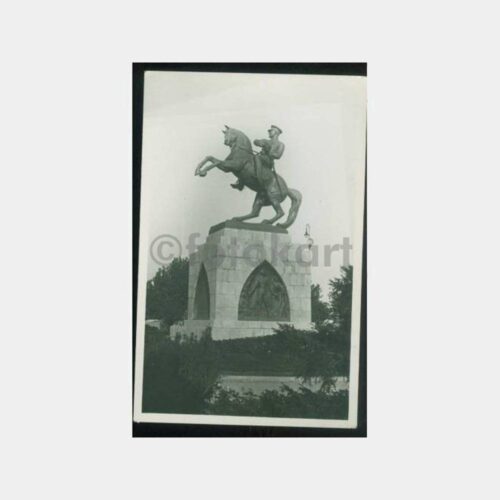 1940 Samsun Atatürk Heykeli Görünüş Kartpostal
