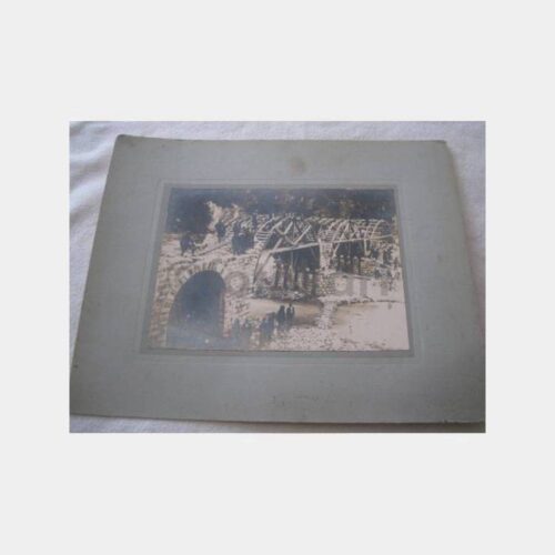 1930 Samsun Yolu Köprü Çalışması Konulu Fotoğraf