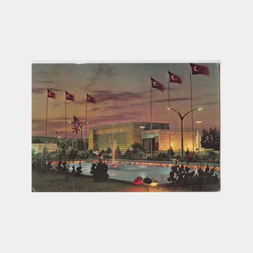 1972 Samsun Fuarı Görünüş Kartpostal