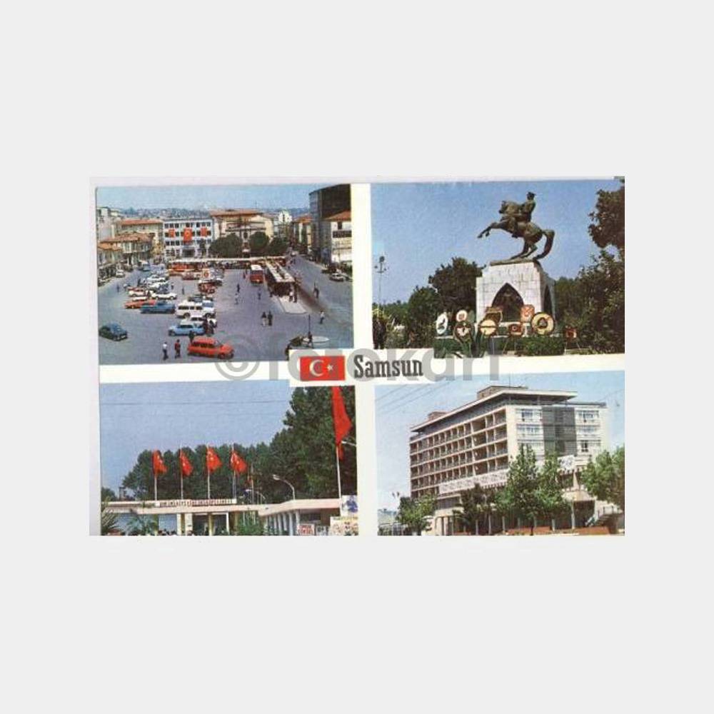 Samsun 4 Görünüş Kartpostal