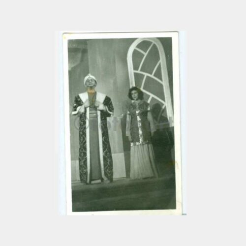 1954 Türk Tiyatrosu Konulu Arşiv Fotoğraf