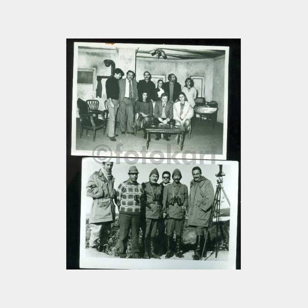 1952-1990 Türk Tiyatro Arşiv Fotoğrafları (47 Adet) - Görsel 3