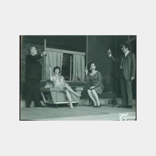 1960 Türk Tiyatro Arşiv Fotoğraf