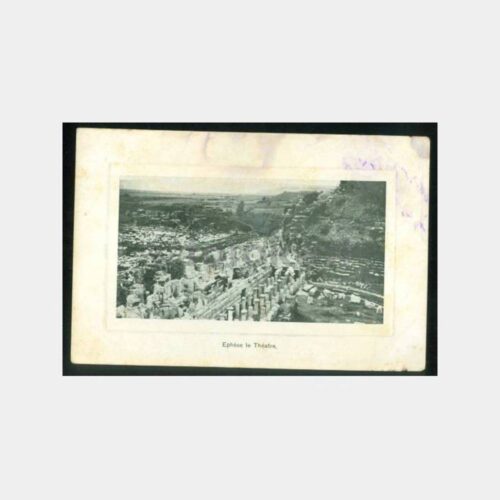 1910 Efes Tiyatrosu Görünüş Kartpostal