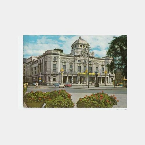 1968 İsveç Stockholm Tiyatrosu Kartpostal