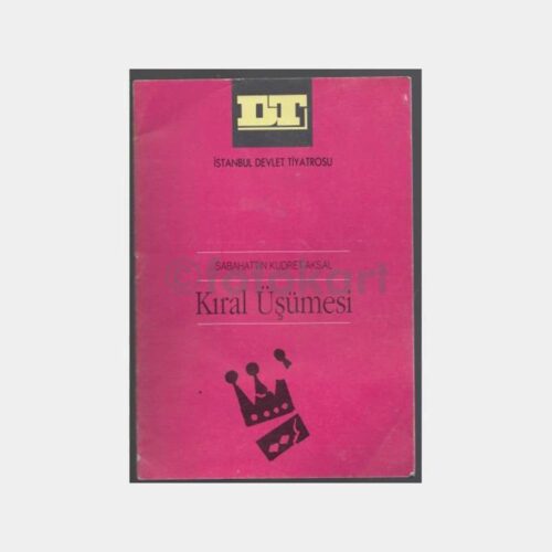 1989 Kralın Üşümesi Devlet Tiyatrosu Oyun Programı