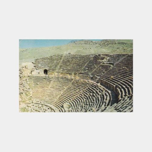 1980 Pamukkale Hierapolis Antik Tiyatro Kartpostal