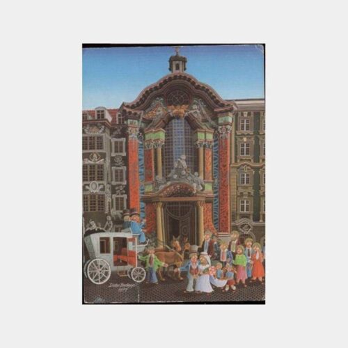 1977 Münih Çocuk Tiyatrosu Kartpostal