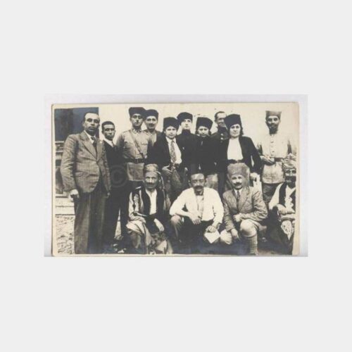 1934 Okul Tiyatro Temsil Hatırası Fotoğraf