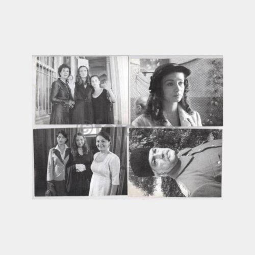 1980 Türk Tiyatrosu Konulu 4 Adet Fotoğraf