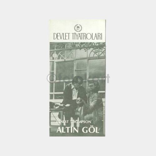 1984 Altın Göl Devlet Tiyatroları Oyun Programı