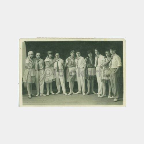 1929 Okul Tiyatro Grubu Fotoğraf