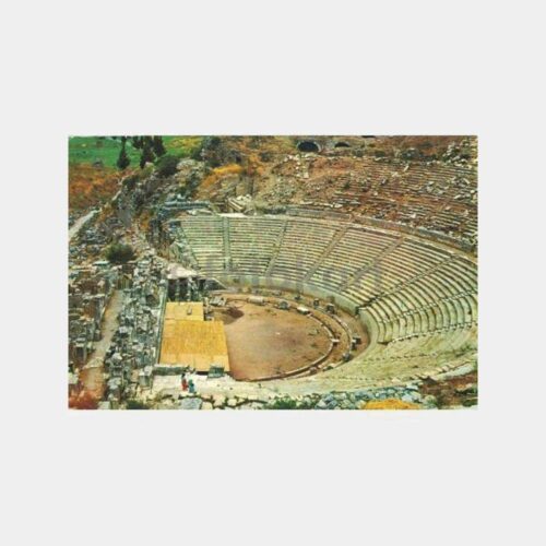 Efes Antik Büyük Tiyatro Görünüş Kartpostal