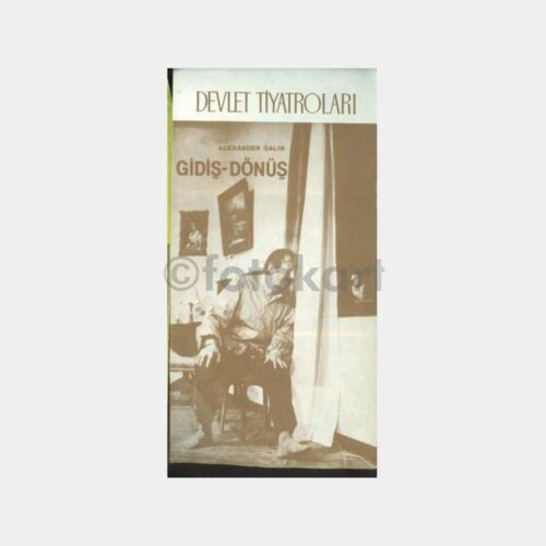 1986 Gidiş-Dönüş Devlet Tiyatroları Oyun Programı