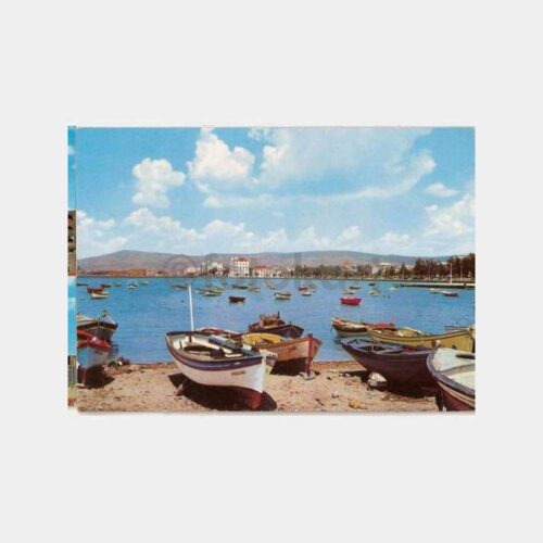 1966 Yunanistan Volos Şehri Görünüş Kartpostal