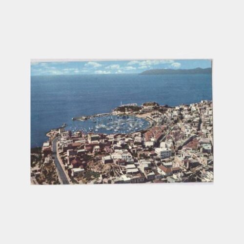 Yunanistan Kastella Damgalı Kartpostal