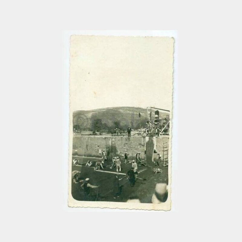 1940 Zonguldak Temel İnşaat Fotoğraf