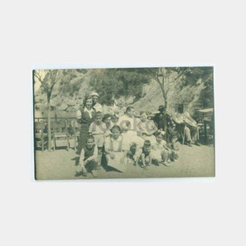 1946 Zonguldak Albümünden Kapuz Grup Fotoğraf