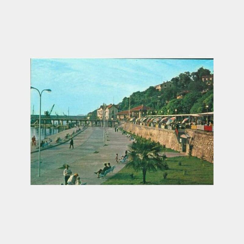 1964 Zonguldak Rıhtım Boyu Görünüş Kartpostal