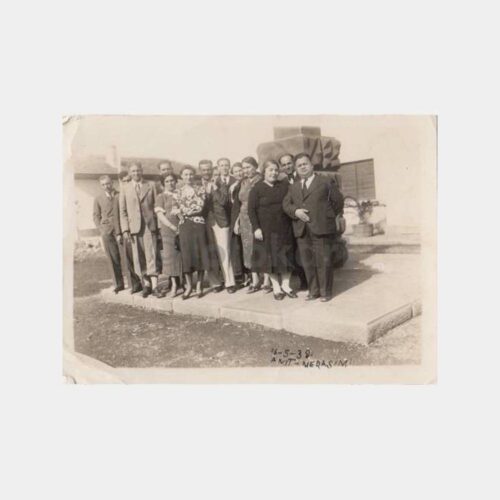 1938 Zonguldak Anıt Açılış Tören Fotoğraf