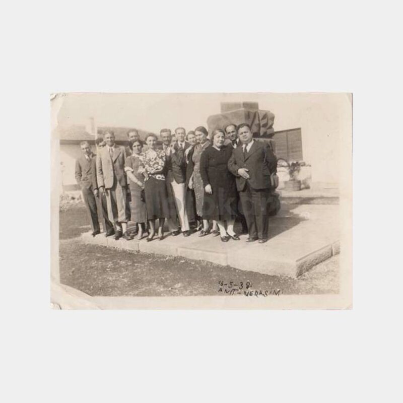 1938 Zonguldak Anıt Açılış Tören Fotoğraf