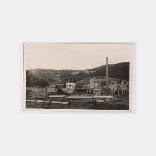 1935 Zonguldak Kömür Tesisleri Görünüş Fotokart