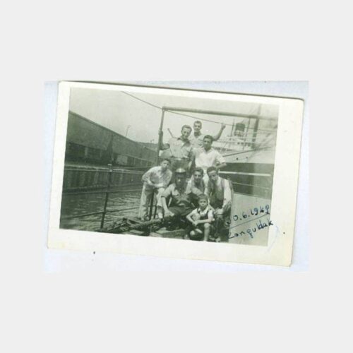 1949 Zonguldak Gemi Konulu Fotoğraf