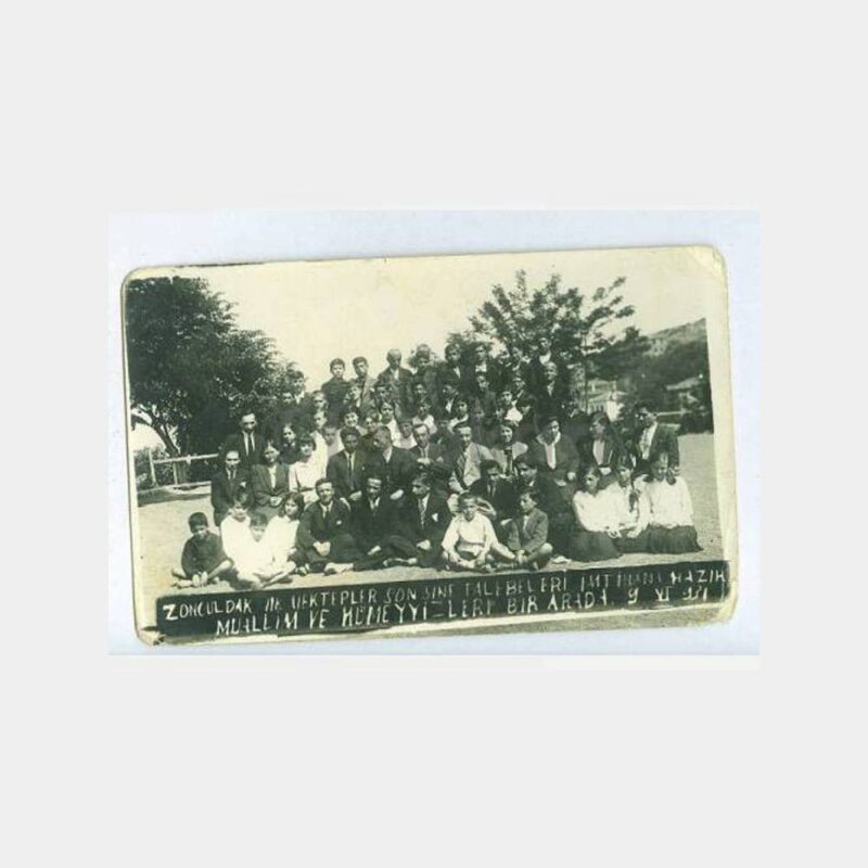 1931 Zonguldak İlk Mektep Son Sınıflar Fotoğraf